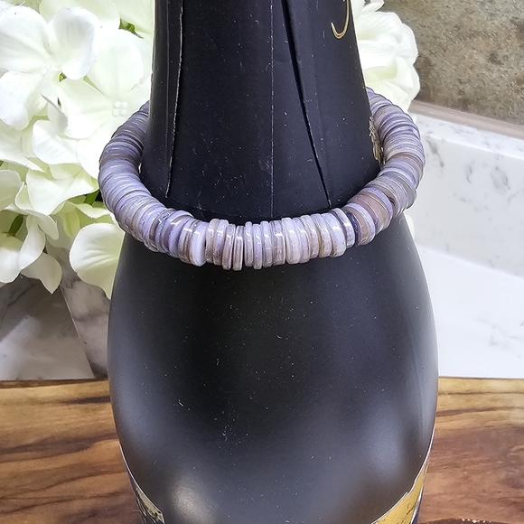 Druzy Dreams Stack Bracelets Set In Purple - Picture 6 of 7